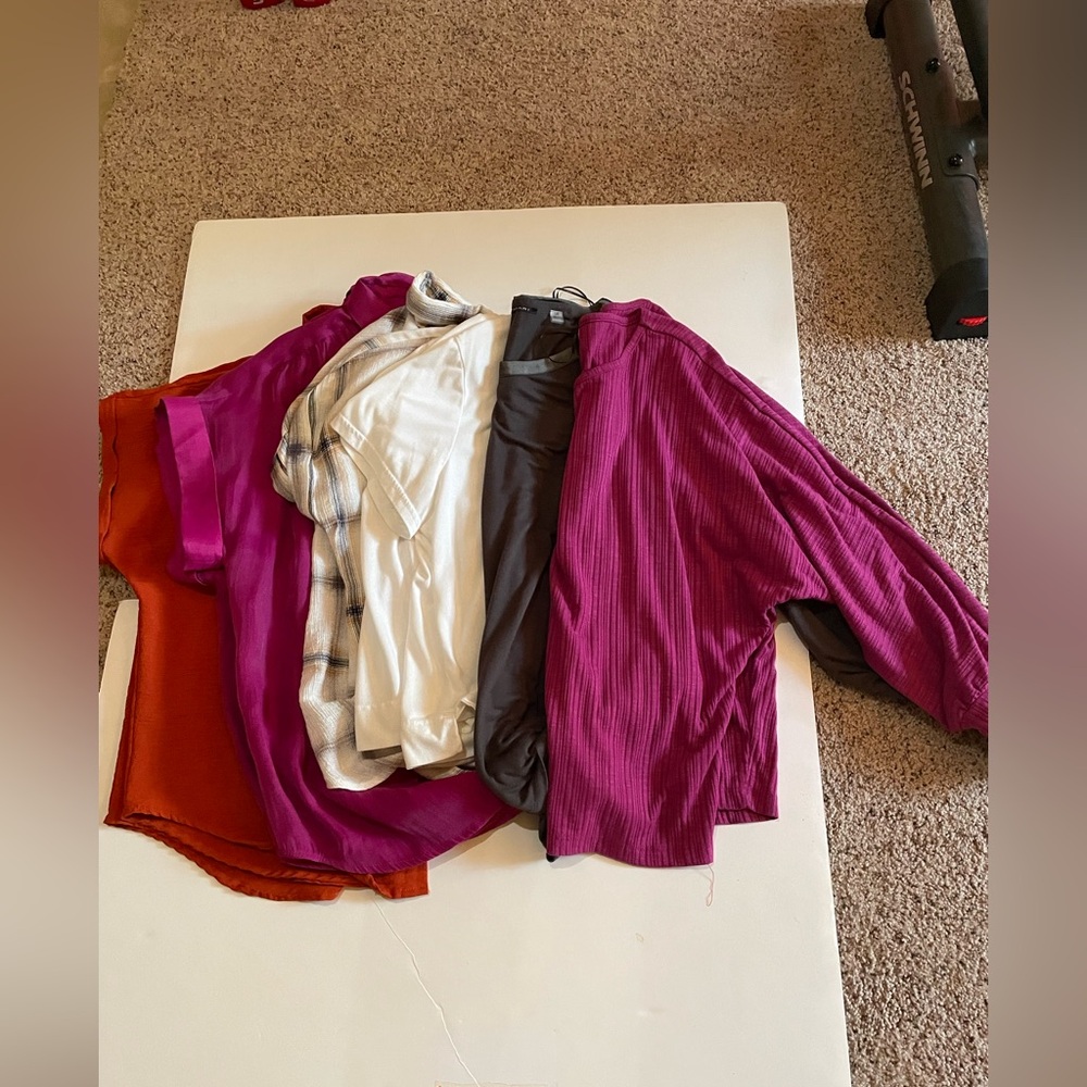 Colorful Women's Blouse Collection size Large
